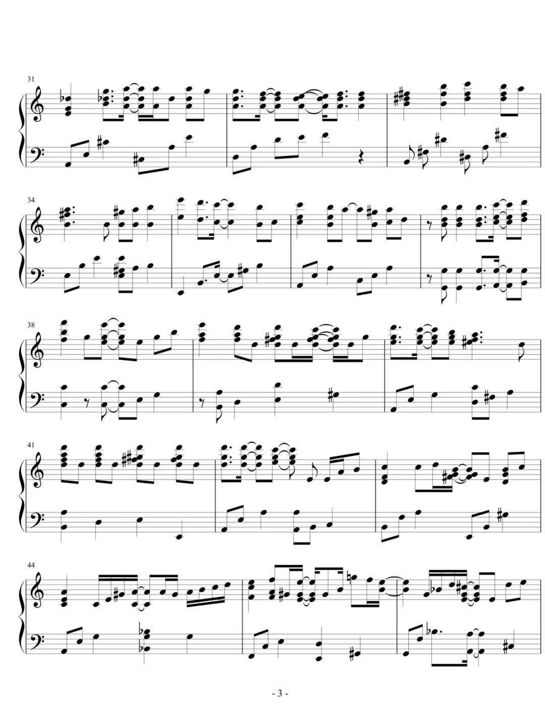 『贝多芬病毒』钢琴谱
