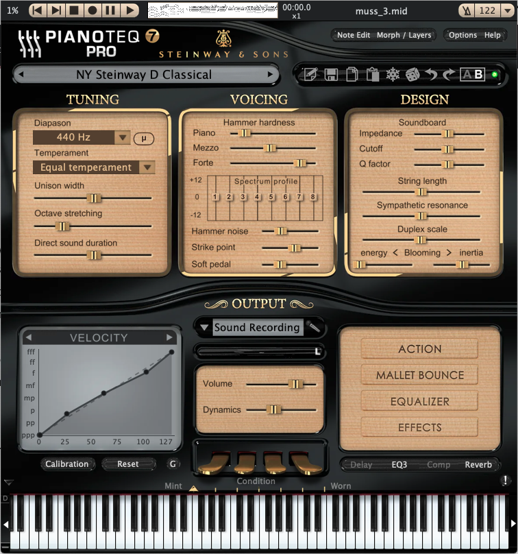 Pianoteq Pro 仿真钢琴音源插件测评